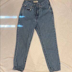 Madewell perfect vintage crop mom Jeans